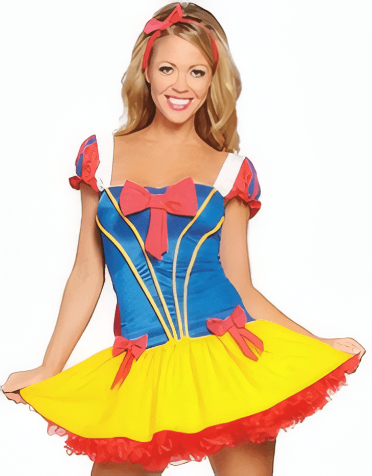 Disfraz de Blancanieves Lujo